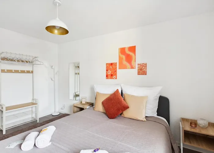 Midnight Sky - Golden Sunrise Appartement Magdebourg