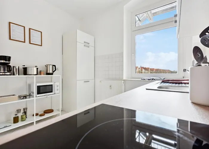 Midnight Sky - Golden Sunrise Appartement Magdebourg